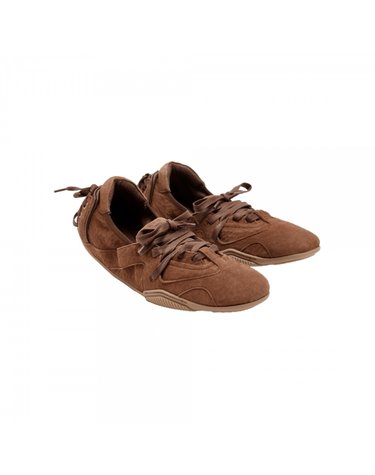 26SS 스웨이드 레이스업 로우탑 스니커즈 브라운 AD0848 700
