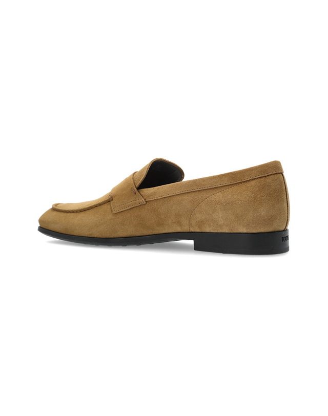 토즈 25FW 모카시노 스웨이드 로퍼 카키브라운 XXM51B00010 RE0 S415 착용컷