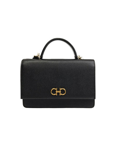 26FW 간치니 탑핸들 미니 숄더백 블랙 22-D866 0726522