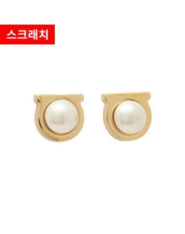 스크래치2 간치니 스터드 스몰 이어링 골드 76-0121 0696454