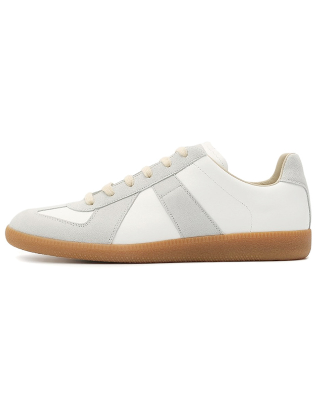 메종 마르지엘라 25FW 여성 독일군 스니커즈 화이트 S58WS0109 P1895 T1016 착용컷