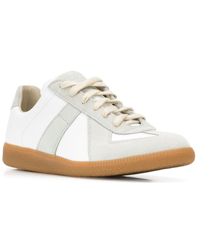 메종 마르지엘라 25FW 여성 독일군 스니커즈 화이트 S58WS0109 P1895 T1016 착용컷