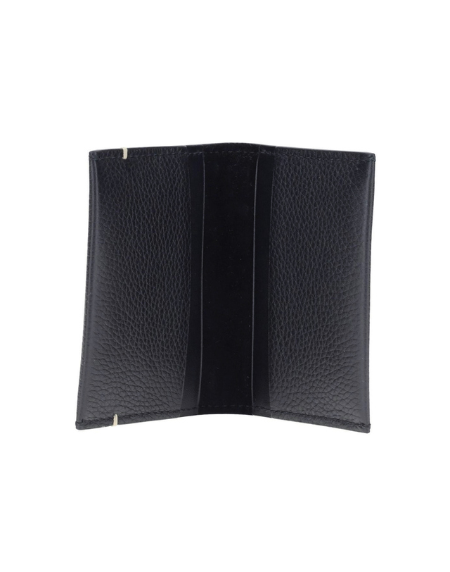 메종 마르지엘라 25FW 스티치 카드지갑 다크네이비 SA2UI0009 P7268 HB159 착용컷