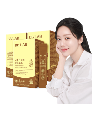 고소한 곡물 발효 효소(30포), 3박스 3개월분