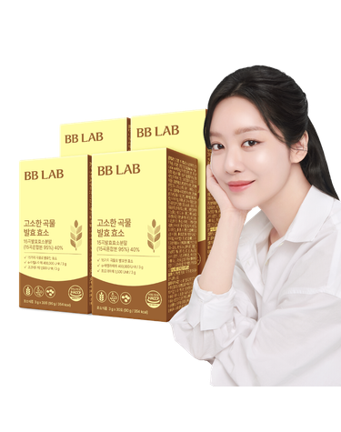 고소한 곡물 발효 효소(30포), 4박스 4개월분