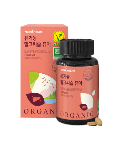 뉴트리원 유기농 밀크씨슬 퓨어 50정 1개