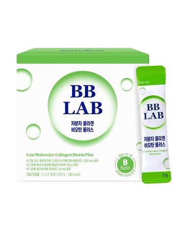 뉴트리원 뉴트리원 비비랩 저분자 콜라겐 비오틴 플러스 히알루론산 50포/(1박스)