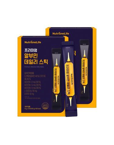 뉴트리원 프리미엄 알부민 데일리 스틱 2개