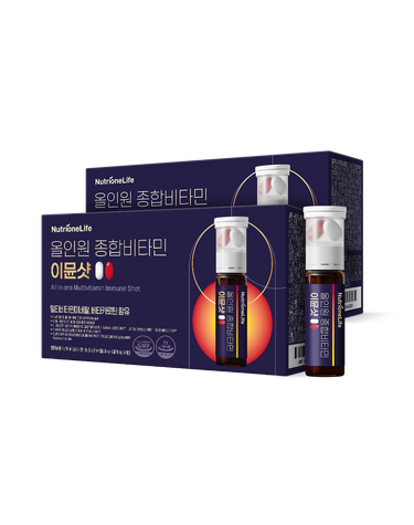 뉴트리원 올인원 영양제 멀티 종합 비타민 이뮨샷 14개입 2개
