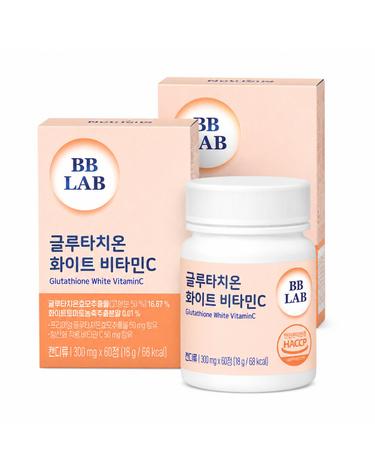 비비랩 글루타치온 화이트 비타민C 60정 2개