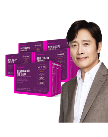 뉴트리원 올인원 데일리팩 이뮨 항산화 종합비타민 30회분 5박스