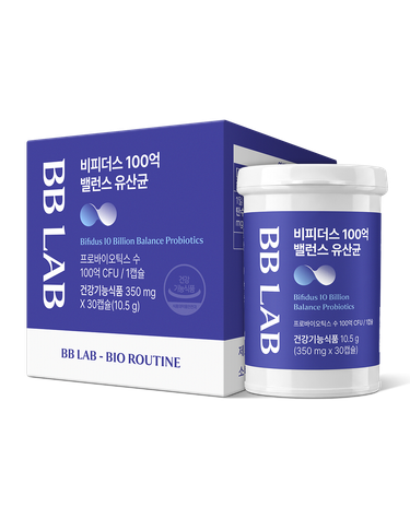 비비랩 비피더스 100억 밸런스 유산균 30캡슐 1개