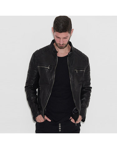 피네스 토르네아도 램스킨 재킷 Finesse Torneado Lambskin Jacket (BLACK)