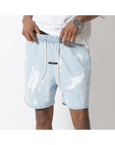 블리치 라이트 데님 쇼츠 Bleach Light Denim Shorts (RELAX)