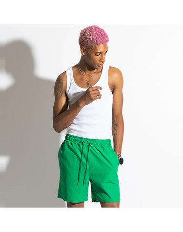 나일론 릴랙스 쇼츠 Nylon Relax Shorts (GREEN)