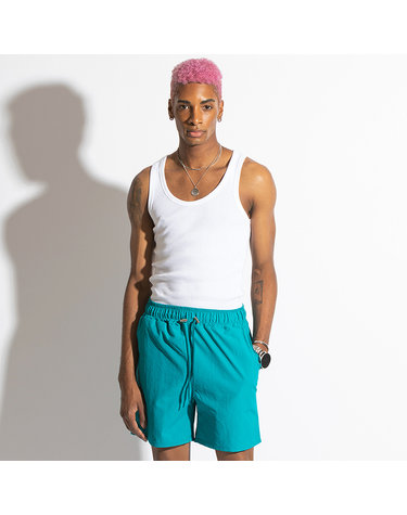 나일론 릴랙스 쇼츠 Nylon Relax Shorts (AQUA)