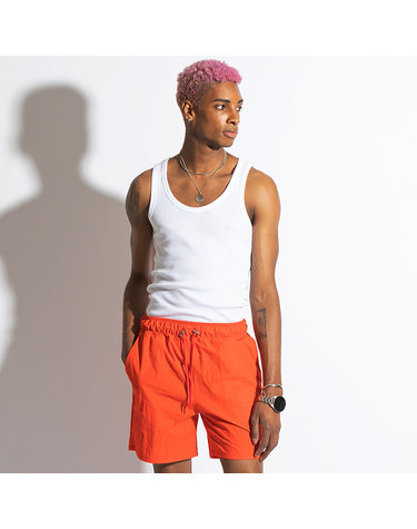 나일론 릴랙스 쇼츠 Nylon Relax Shorts (RED)