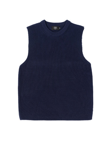 언노운 니트 베스트 Unknown Knit Vest (NAVY)