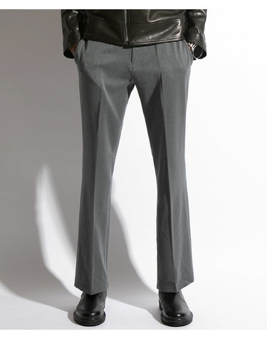 엘리건트 부츠컷 트라우저스 Elegant Boots Cut Trousers (GREY)