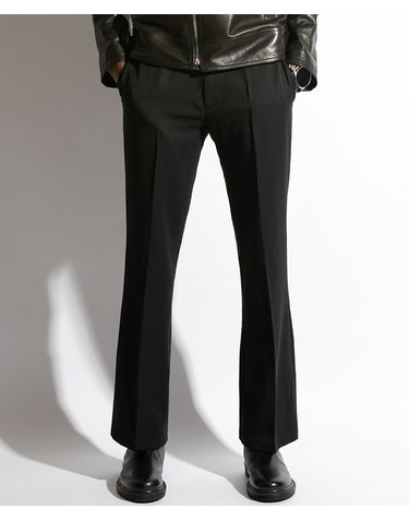 엘리건트 부츠컷 트라우저스 Elegant Boots Cut Trousers (BLACK)