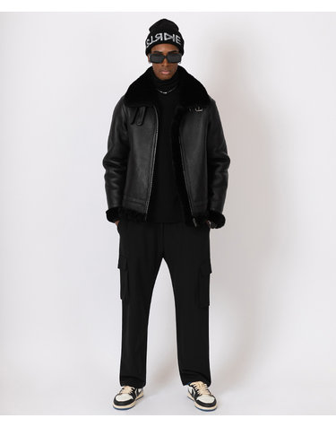 트렉 루즈 카고 팬츠 Trek Loose Cargo Pants (BLACK)
