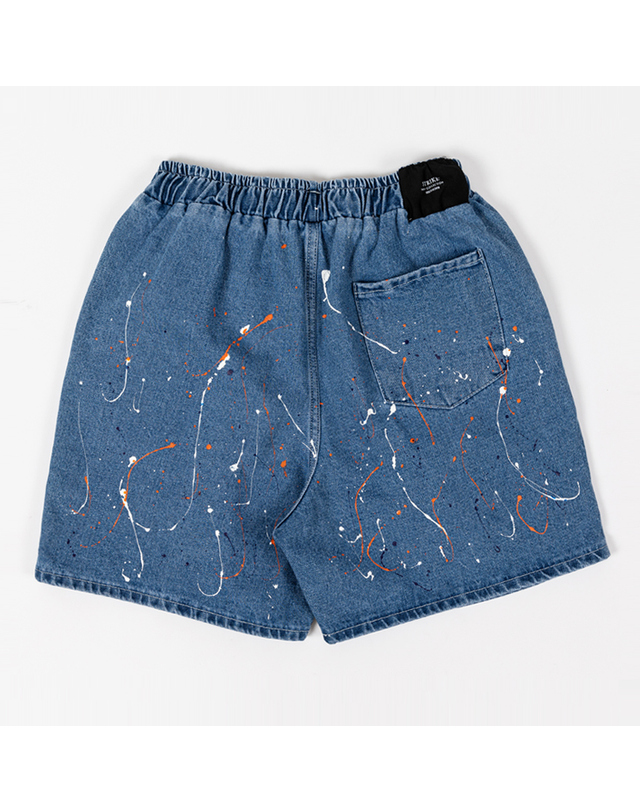 스트라이크 브리즈 워시 데님 쇼츠 Breeze Wash Denim Shorts (RELAX) 착용컷