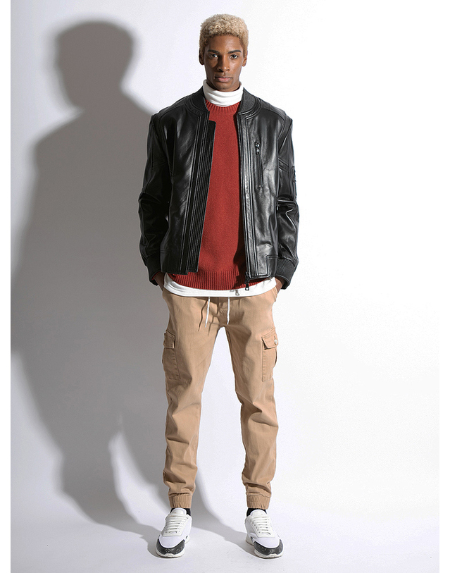 스트라이크 에스티알 릴랙스 카고 조거팬츠 Str Relax Cargo Joggers (BEIGE) 착용컷