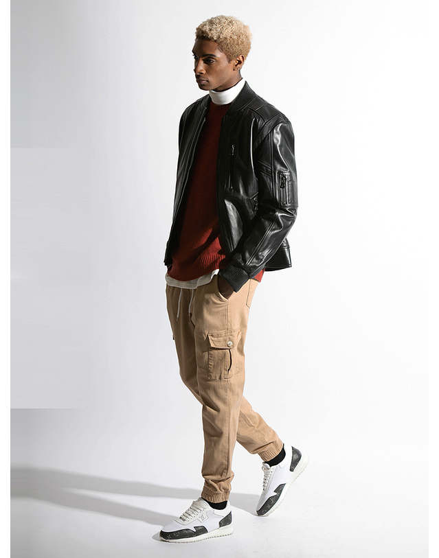 스트라이크 에스티알 릴랙스 카고 조거팬츠 Str Relax Cargo Joggers (BEIGE) 착용컷