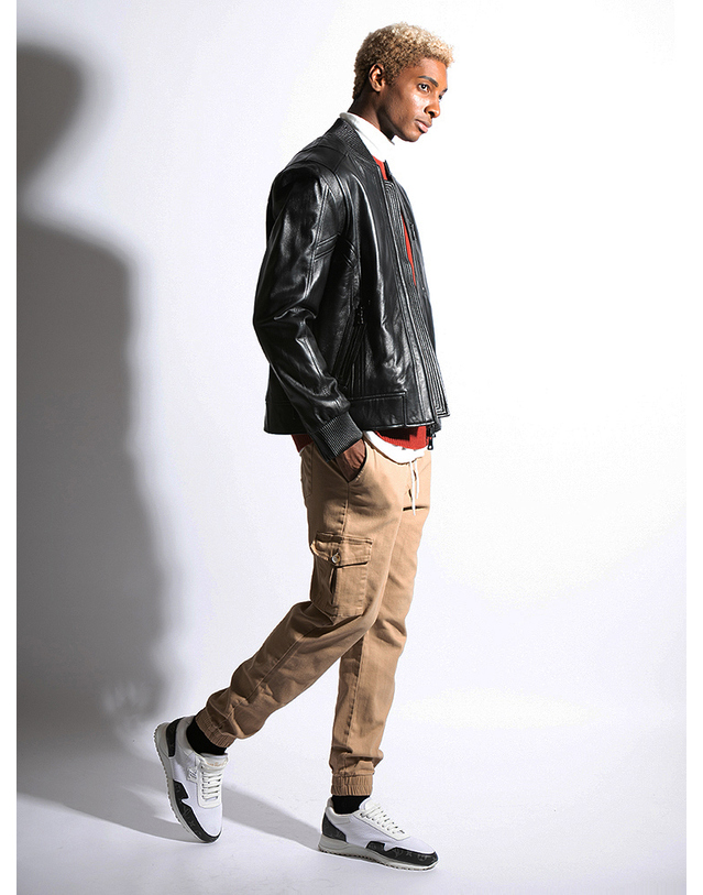 스트라이크 에스티알 릴랙스 카고 조거팬츠 Str Relax Cargo Joggers (BEIGE) 착용컷