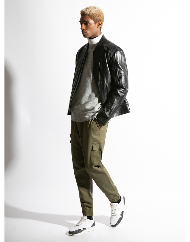스트라이크 에스티알 릴랙스 카고 조거팬츠 Str Relax Cargo Joggers (KHAKI) 착용컷