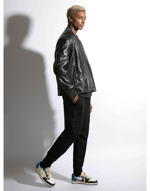 스트라이크 에스티알 릴랙스 카고 조거팬츠 Str Relax Cargo Joggers (BLACK) 착용컷