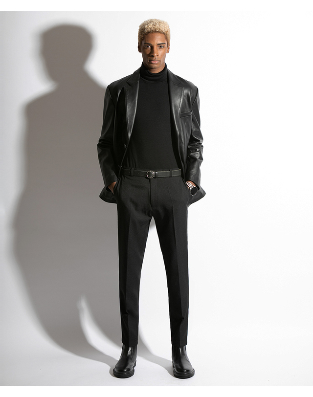 스트라이크 엘리건트 클래식 트라우저스 Elegant Classic Trousers (BLACK) 착용컷
