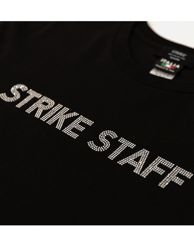 스트라이크 스태프 크리스탈 후디 Staff Crystal Hoody (BLACK) 착용컷