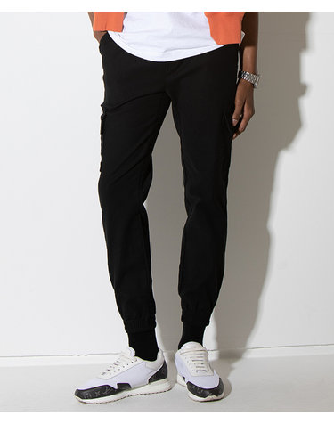 릴렉스 카고 조거 팬츠 (BLACK)