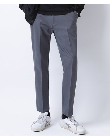 치노 슬림 테이퍼드 트라우저스 (GREY)