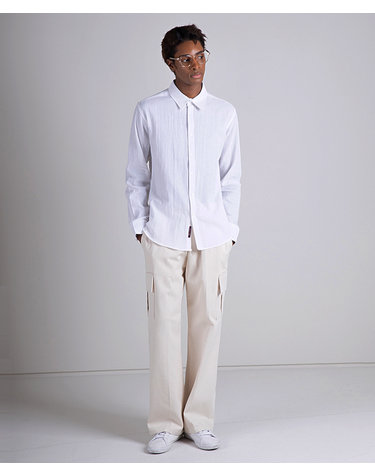 스트라이크 Wide Elastic Cargos (CREAM OREO)