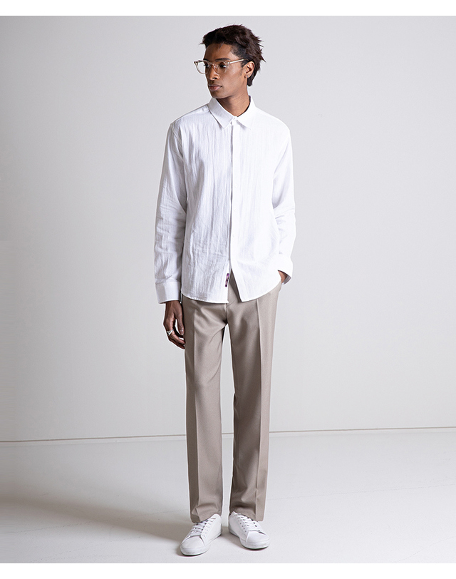 스트라이크 Robust Elegant Wide Trousers (5COLOR) 착용컷