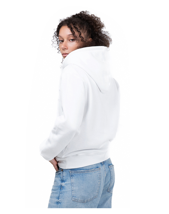 스트라이크 소프트 크리스탈 로고 후디 Soft Crystal Logo Hoodie (WHITE) 착용컷