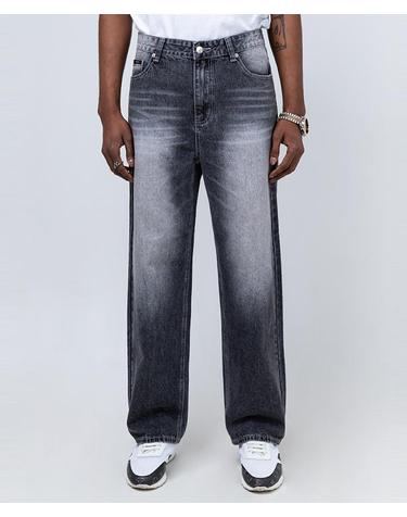 그레이 어반 워시 릴랙스 진 Grey Urban Wash Relaxed Jeans