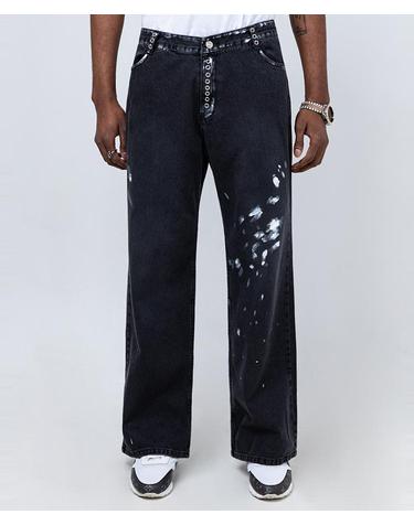 에지 블랙 워시 부츠컷 진 Edge Black Wash Bootcut Jeans