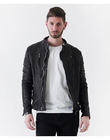 스톰 바이커 램스킨 재킷 Storm Biker Lambskin Jacket (BLACK)