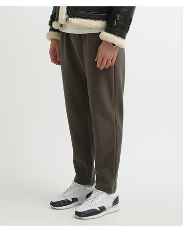 저지 테이퍼드 스웨트팬츠 Jersey Tapered Sweat Pants (KHAKI)