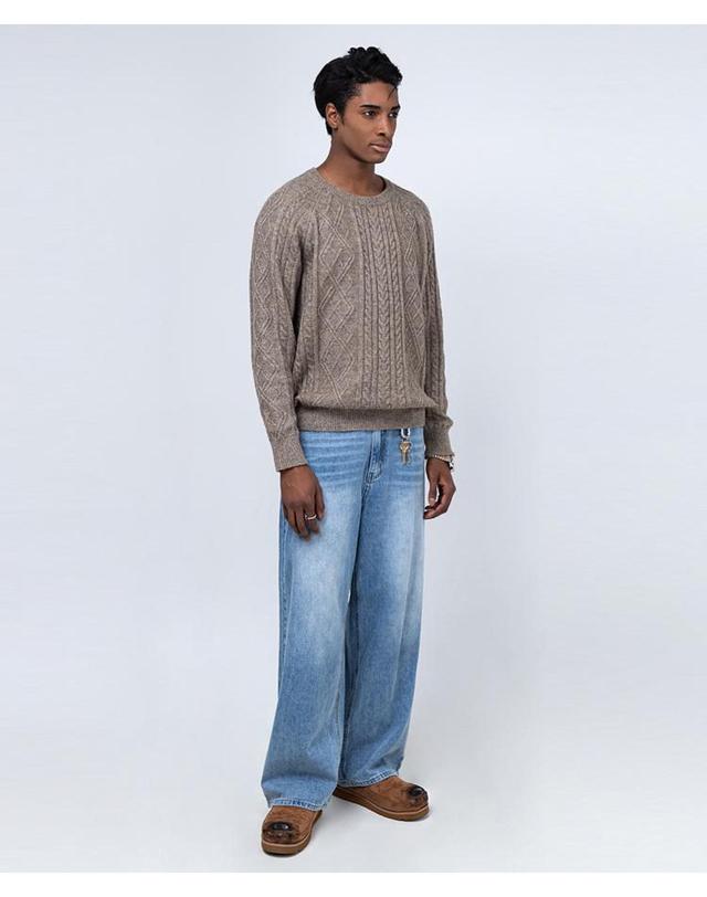 스트라이크 아주르 라이트 워시 릴랙스 진 Azure Light Wash Relaxed Jeans 착용컷