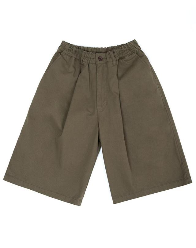 스트라이크 엘라스틱 워시드 코튼 하프 팬츠 Elastic Washed Cotton Half Pants (4 Colors) 착용컷