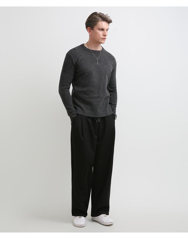 스트라이크 모던 티알 릴랙스 트라우저 Modern TR Relaxed Trousers (BLACK) 착용컷