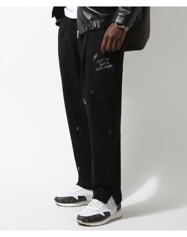 아티잔 스플래터 아틀리에 팬츠 Artisan Splatter Atelier Pants (BLACK)