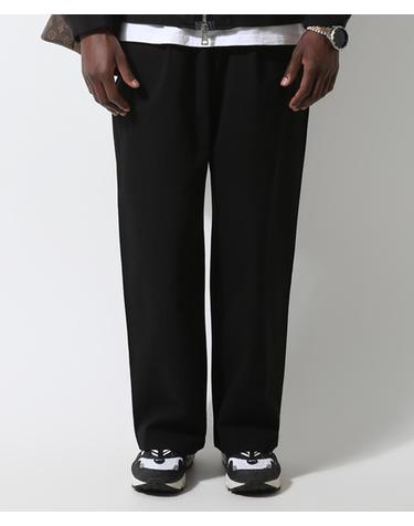 스트라이크 워시드 코튼 릴렉스 팬츠 Washed Cotton Relaxed Pants (BLACK)