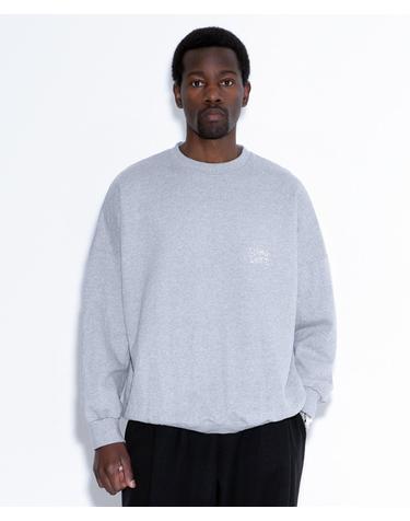 그라비언 크리스탈 스웻셔츠 Gravion Crystal Sweatshirt (GREYㅣBLACK)