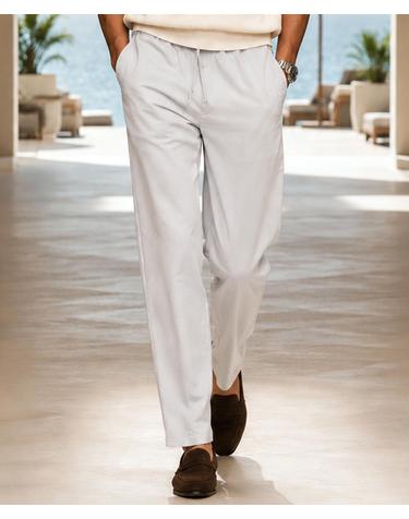 플루이드 밴딩 트라우저스 Fluid Banding Trousers (LIGHT GREYㅣBEIGEㅣCHARCOALㅣBLACK)