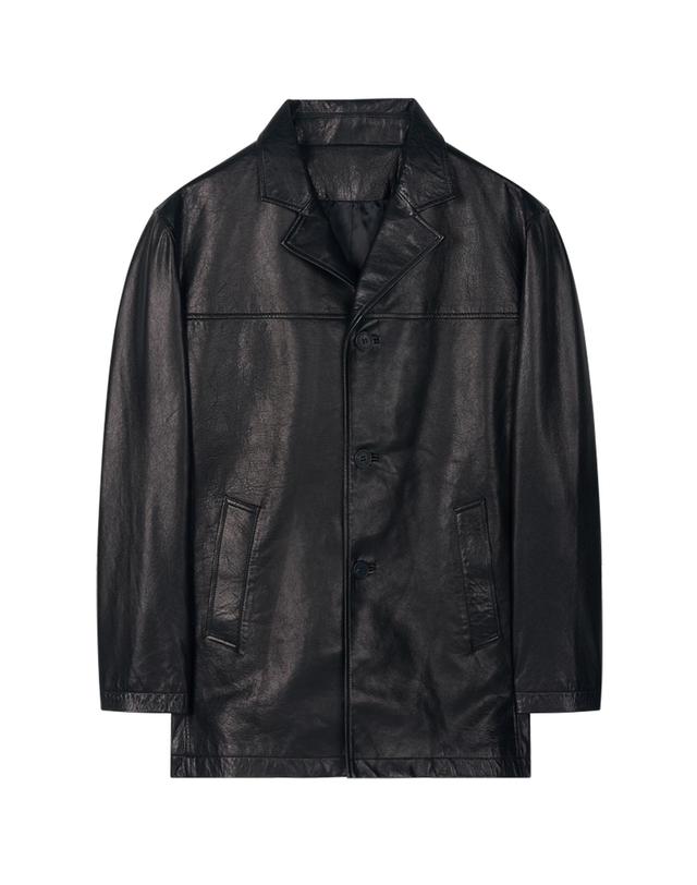 스트라이크 아뜰리에 와이쓰리비 램스킨 블레이저 Atelier Y3B Lambskin Blazer (BLACK) 착용컷